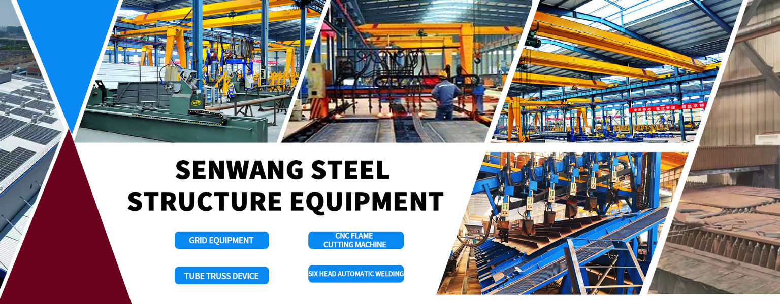 Qingdao Senwang Steel Construction Co., Ltd lini produksi pabrikan