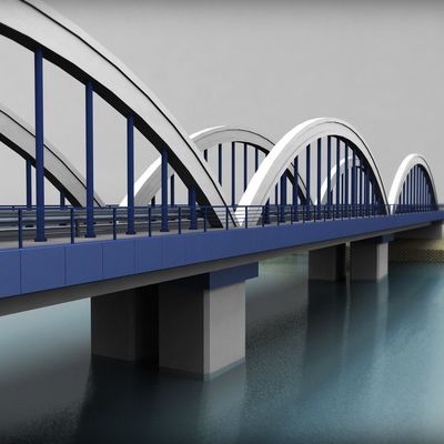 Jembatan Struktur Baja Kekuatan Tinggi