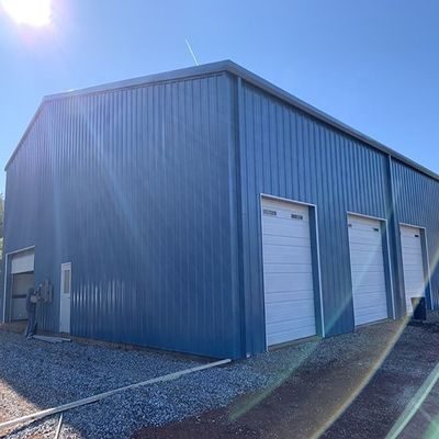Senwang Prefab Steel Warehouse Disesuaikan Dengan Panel Sandwich C.Z Bentuk Steel Channel Purlin