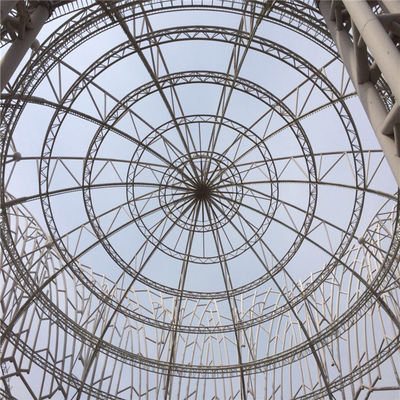 Rangka Baja Struktur Tahan Cuaca dengan Panjang Rentang yang Dapat Disesuaikan dan Ketahanan Korosi untuk Aplikasi Industri