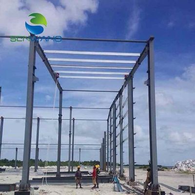 Bangunan Struktur Baja Prefabrikasi Untuk Gudang/Factory/Workshop/Hangar