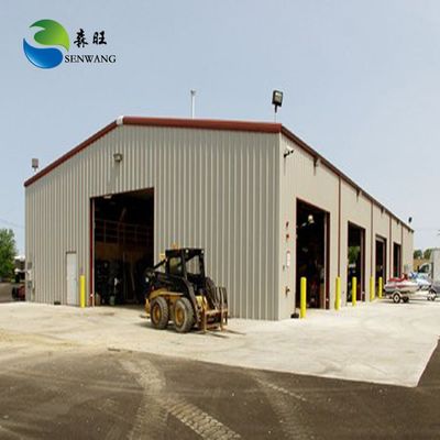 Autocad Drawing Metal Struktur baja prefabrikasi Pabrik Warehouse