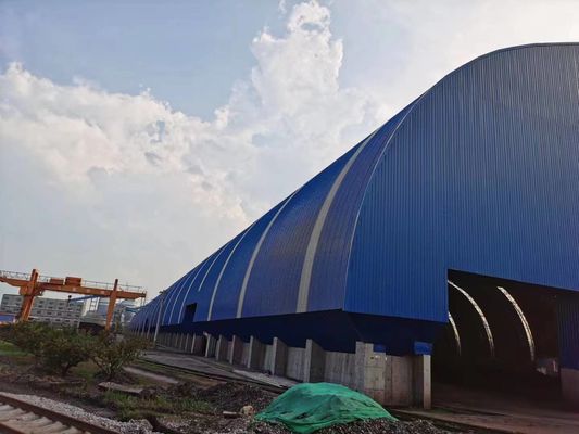 Struktur baja tahan api tahan cuaca dengan instalasi berotted atau dilas untuk penggunaan dalam ruangan dan luar ruangan