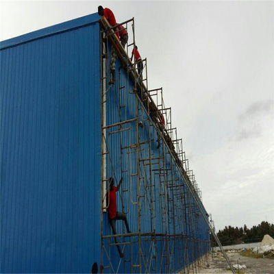 Bangunan Baja Prefab Rumah Metal Ringan Shed