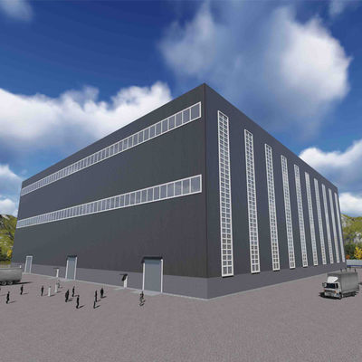 Pesawat ruang angkasa besar yang sudah dirancang Hangar, Hangar Baja Garasi