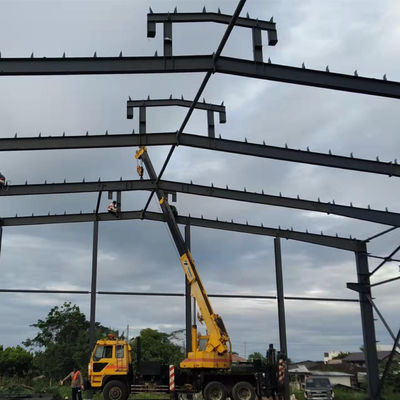 Pabrik Bangunan Baja Prefab yang Kuat, Bangunan Struktur Baja Prefab Modern