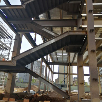 Konstruksi Struktur Baja Prefab Kualitas Tinggi Saluran Gudang Bahan bangunan