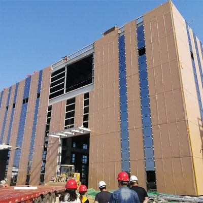 Rumah rangka baja ringan prefabrikasi, Gedung penyimpanan baja galvanis