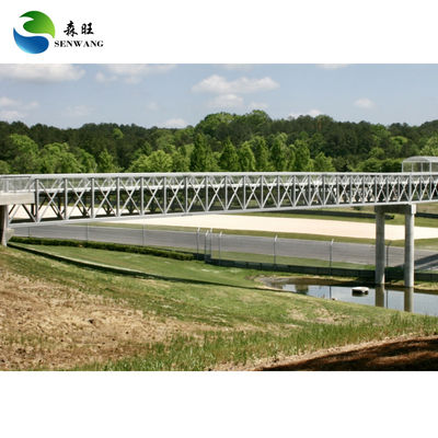 Jembatan baja prefabrikasi, cepat membangun struktur jembatan baja kustom