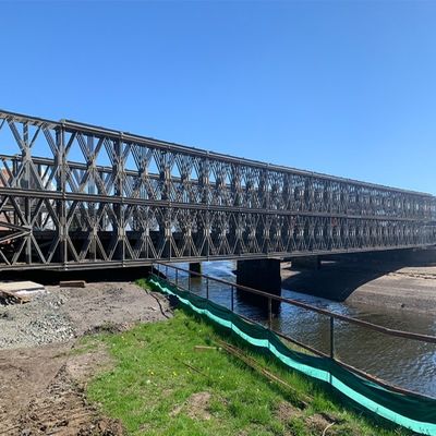 Jembatan Struktur Baja Logam Industri Jembatan Baja Prefabrikasi Konstruksi Bangunan