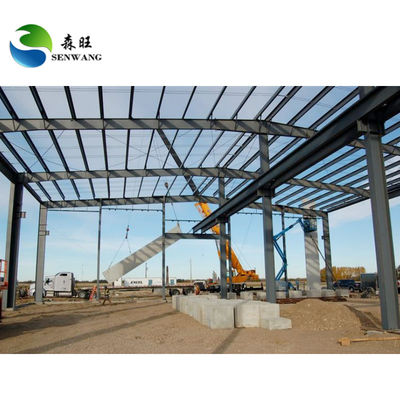 Kerangka baja ringan gudang Q355 Q235 tahan cuaca