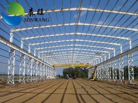 Gudang Struktur Logam Dasar Beton Sesuai dengan Standar Gb