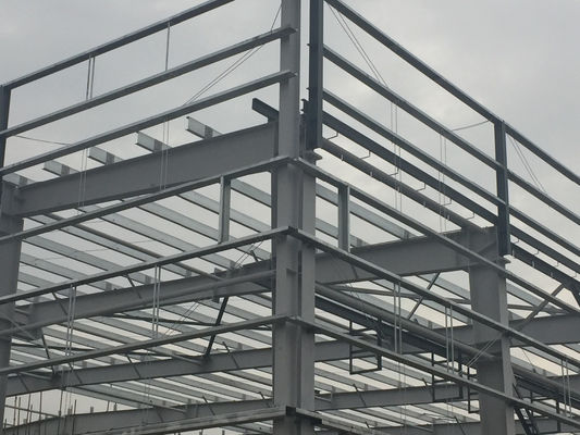 Prefab Steel Garage Bahan bangunan gudang ringan