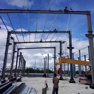 Bangunan Struktural Baja yang Menguntungkan Biaya Rumah dan Bengkel Logam Multifungsi
