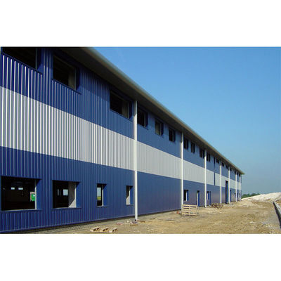 Gedung Baja Gudang Prefab Perakitan Mudah Dengan Bahan Baja Plastik Dan Aluminium