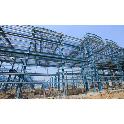 Angle Steel Knee Brace C-Section atau Z-Section Purlin Perfect Combination Durable Steel Engineering Workshop