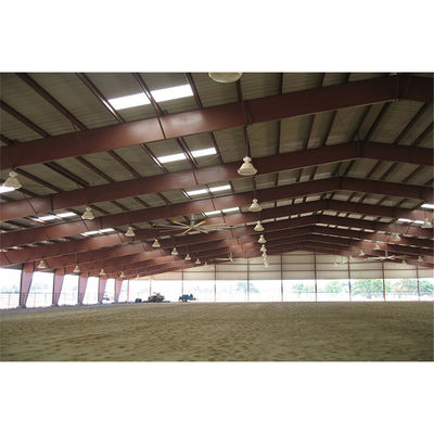 Low Maintenance Steel Structure Workshop Q235B Q355B Steel Frame Bangunan Komersial