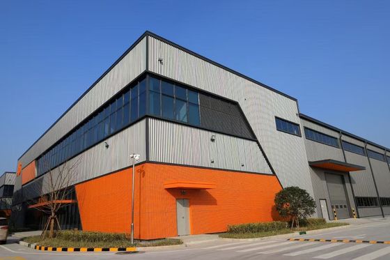 Bangunan gudang prefab yang dapat disesuaikan untuk solusi penyimpanan