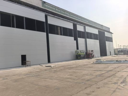 Desain Struktur Baja Hangar Bangunan yang tahan lama dan ramah lingkungan