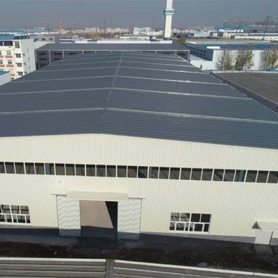 Custom Steel Structure Warehouse dengan atap panel sandwich