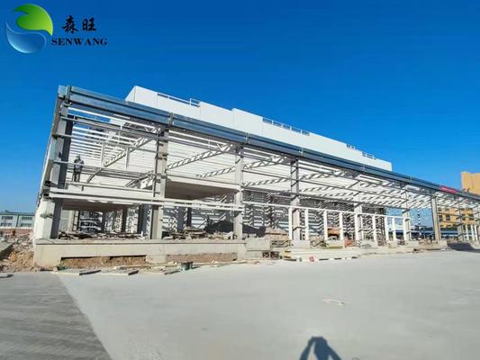 Bengkel Struktur Baja Ukuran yang Dapat Disesuaikan dengan Struktur Gaya Ringan dan Pemasangan Insinyur di Lokasi