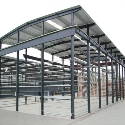 Bengkel Struktur Baja 9 Poin Seismik dengan Rangka Utama Baja Ringan Q355 untuk Periode Konstruksi Singkat