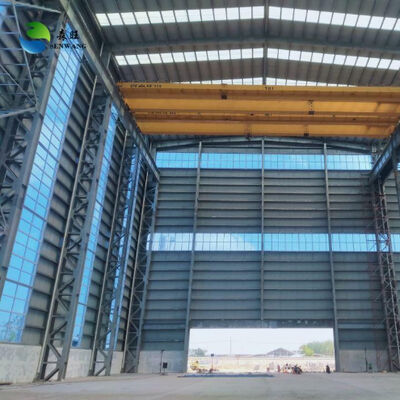 Earthquake Resistant Steel Structure Warehouse with Customized Dimensions and High Wind Load Resistance