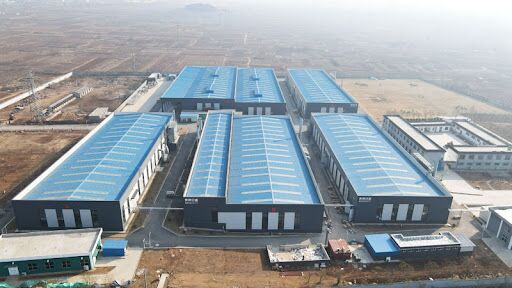 Struktur Baja Modular Industri dengan Kapasitas Beban Tinggi 5000 Kg/m², Ukuran yang Dapat Disesuaikan, dan Ketahanan Korosi Tinggi