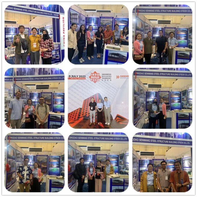 Q355 atau Q235 Frame Warehouse Prefabricated Metal Workshops Pabrik 1